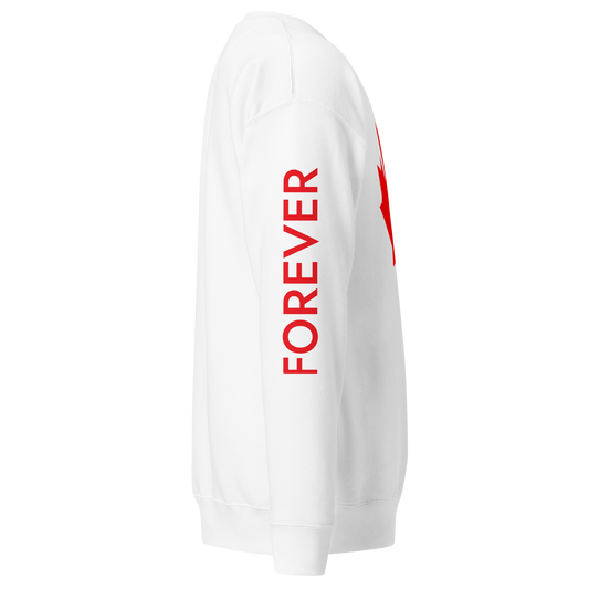 Forever Canadian Flame Crewneck Sweatshirt