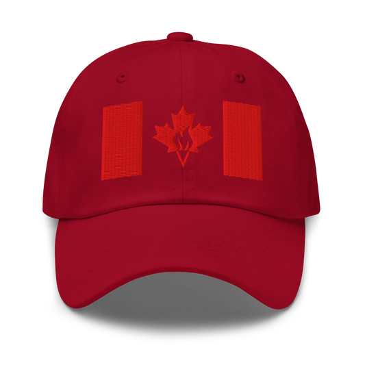Flame Flag Dad Hat