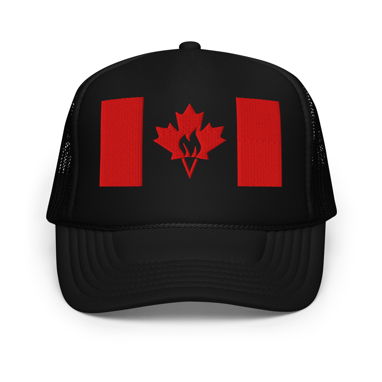 Flame Flag Trucker Hat