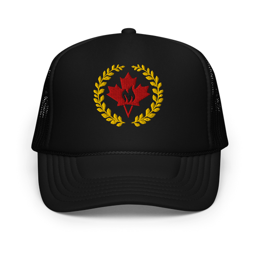 Casquette de routier Flamme et Laurier