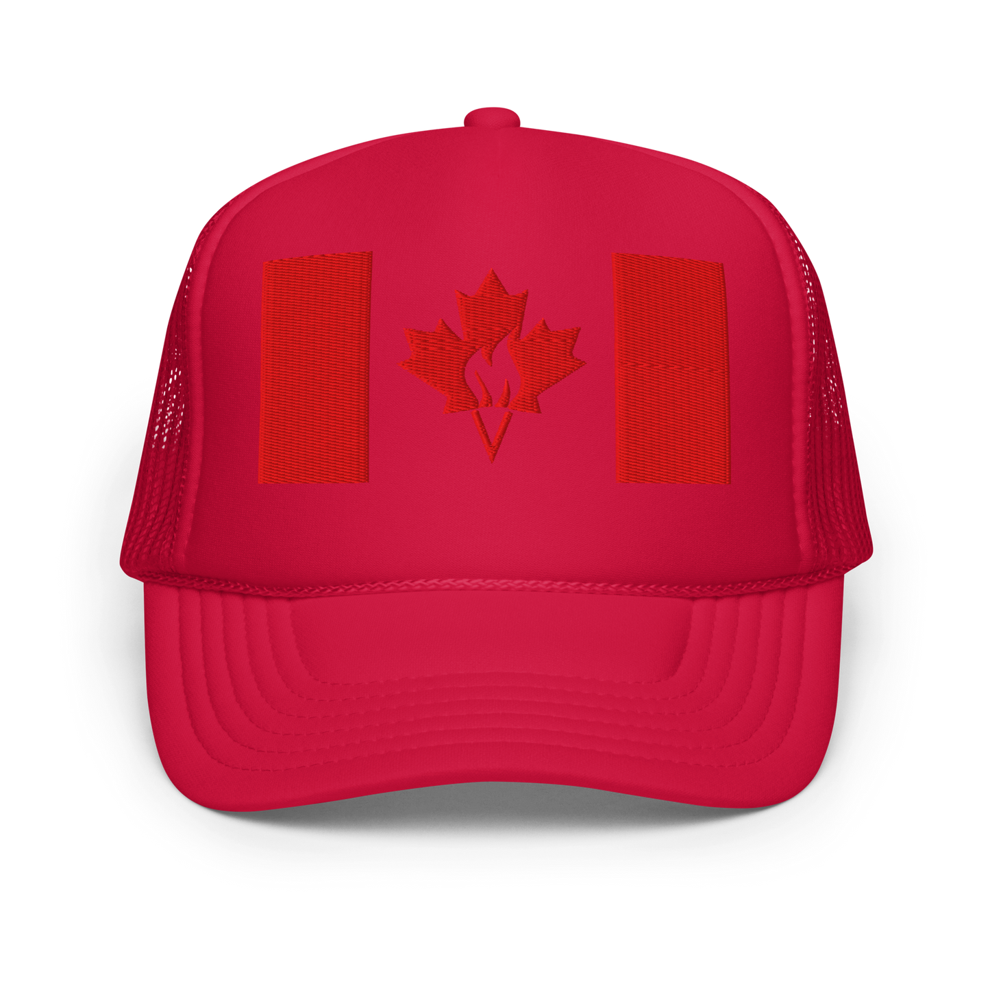 Flame Flag Trucker Hat