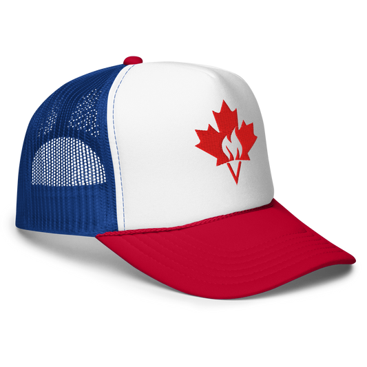 Forever Canadian Flame Trucker Hat