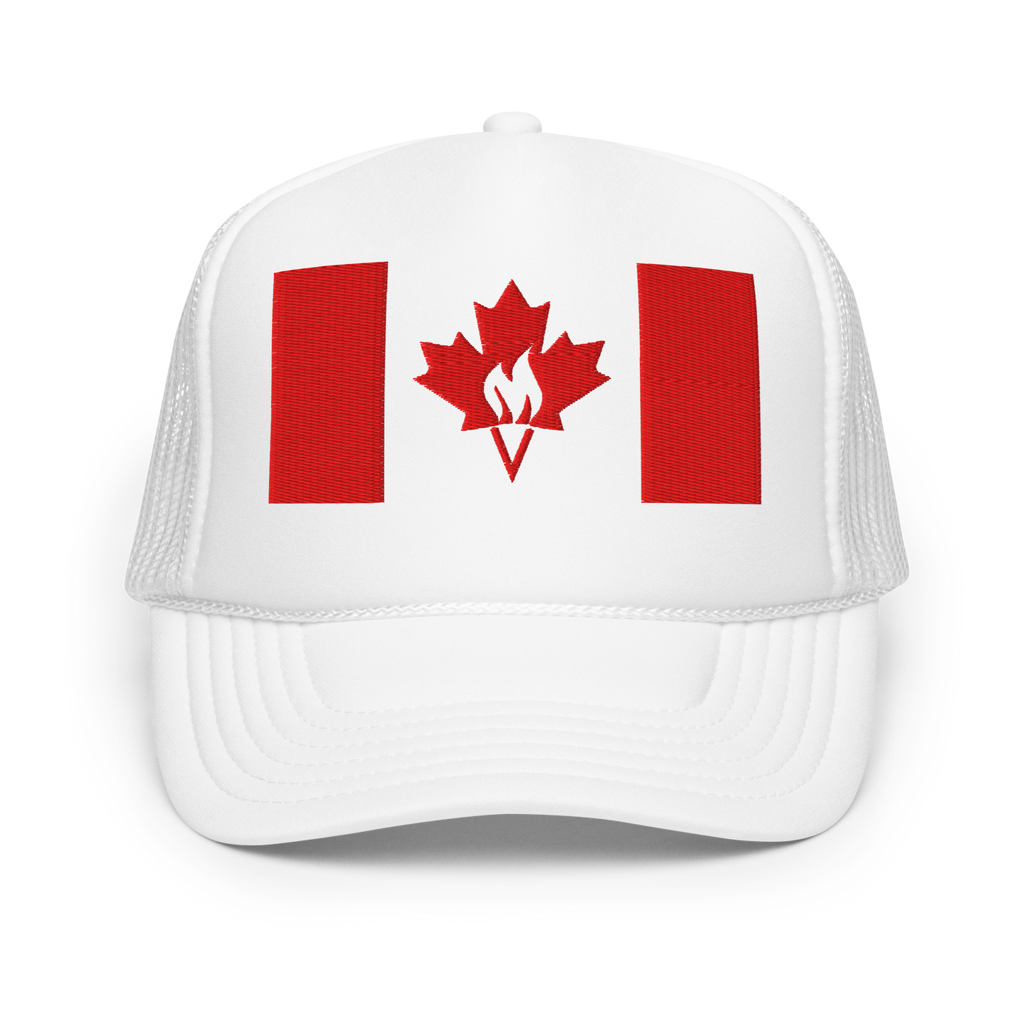 Flame Flag Trucker Hat