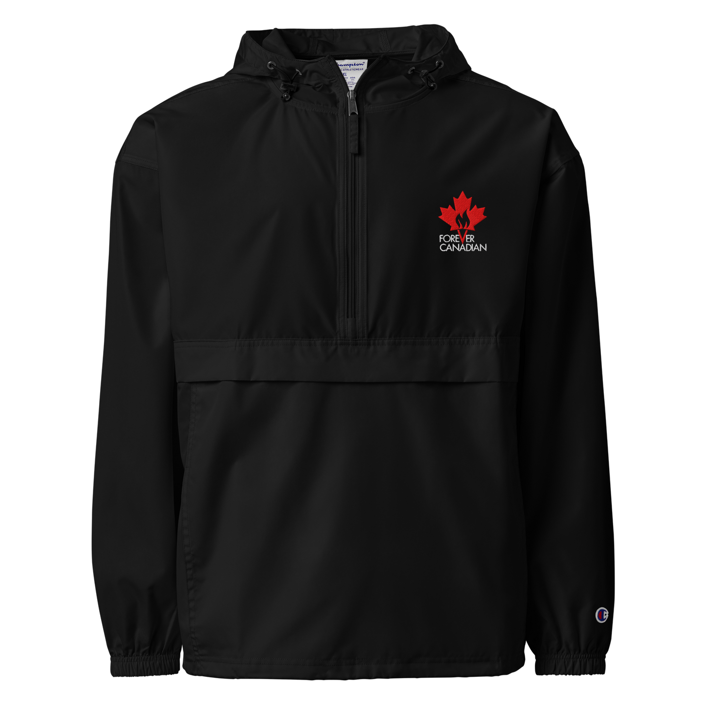 Embroidered Classic Packable Anorak