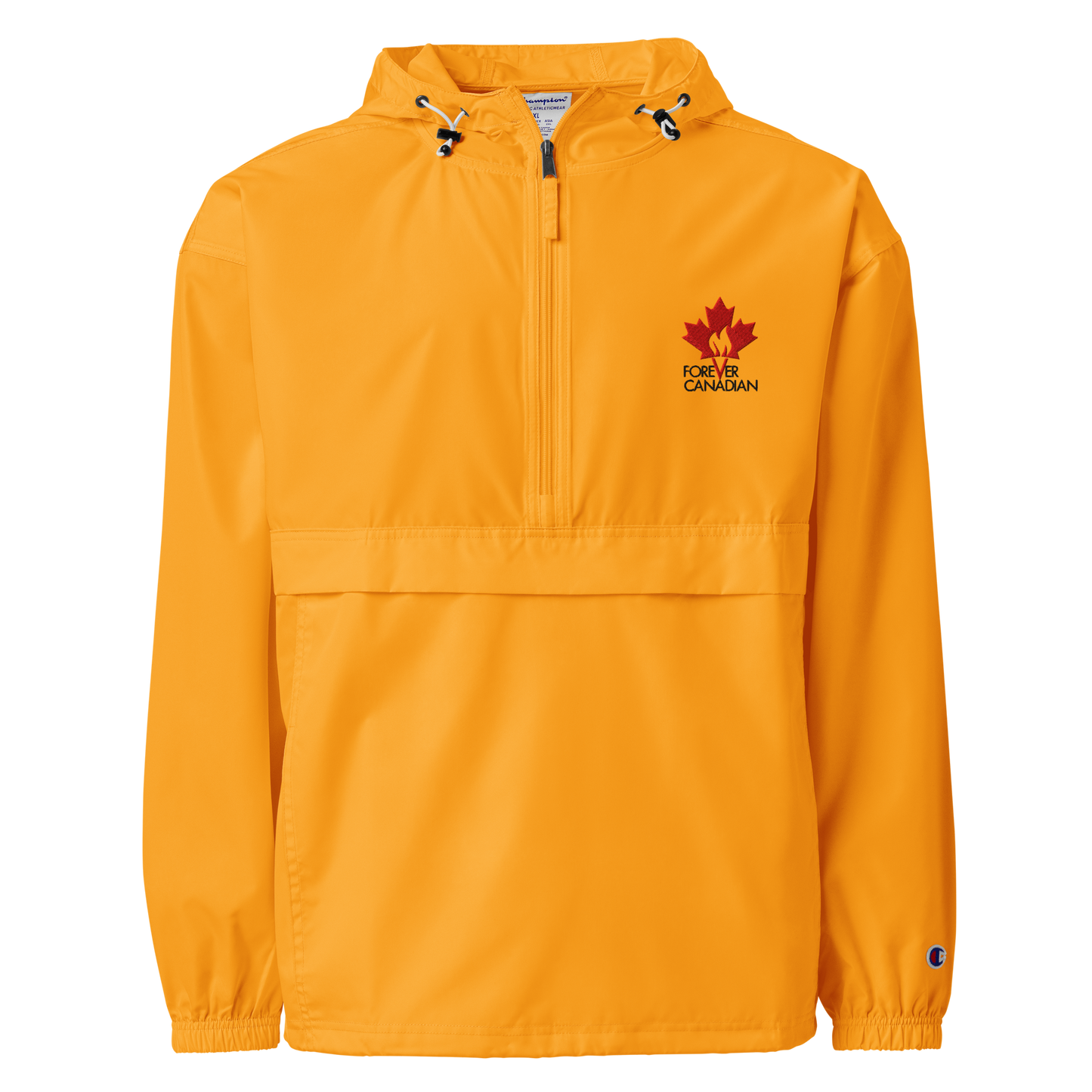 Embroidered Classic Packable Anorak