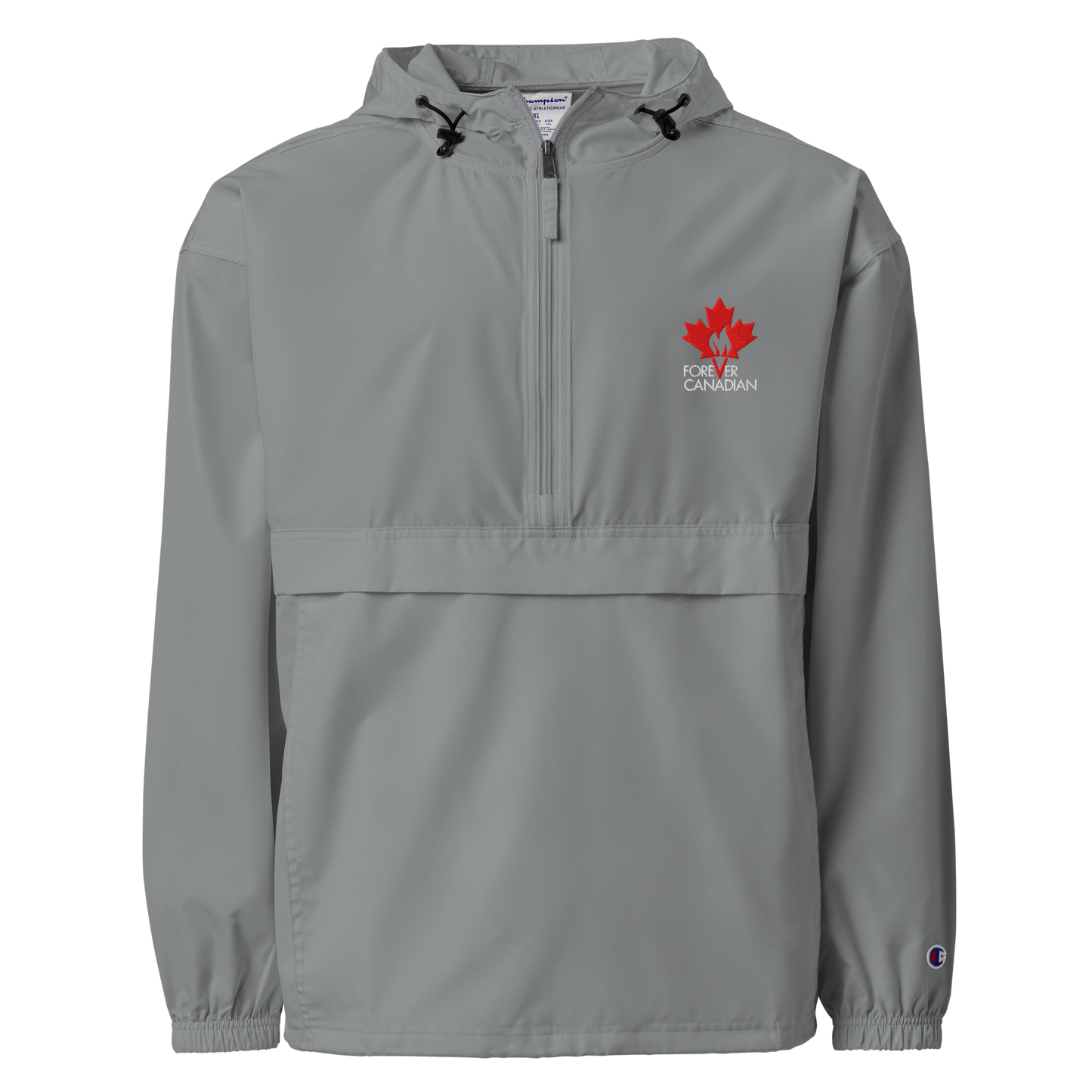 Embroidered Classic Packable Anorak