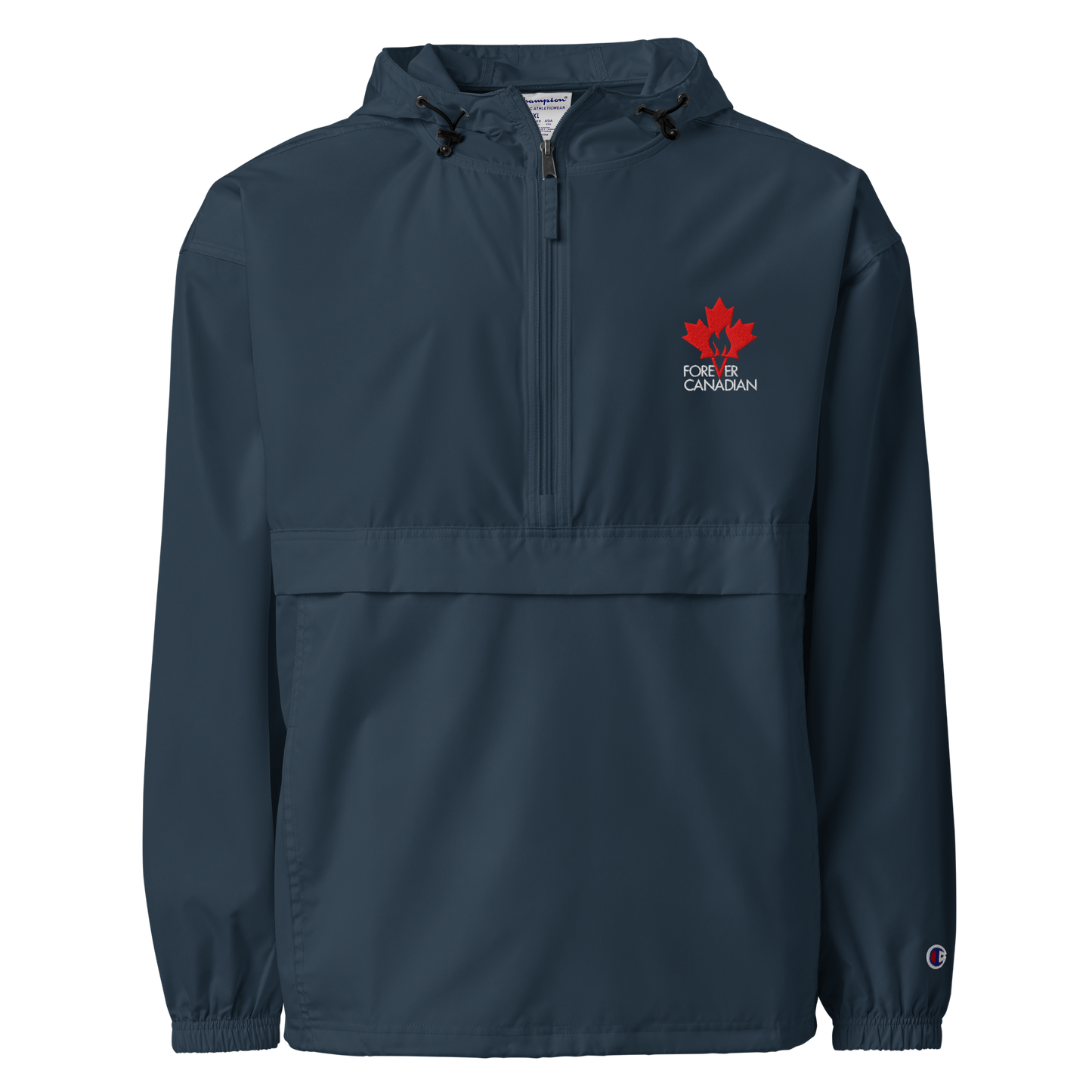 Embroidered Classic Packable Anorak