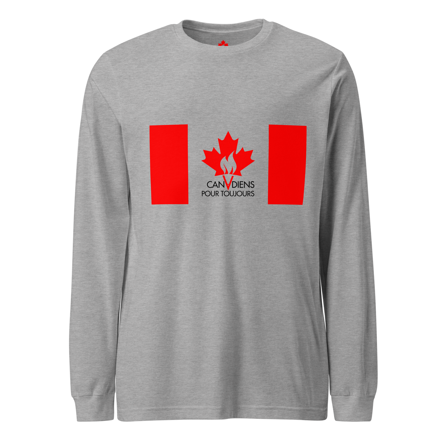 T-shirt Drapeau Classique à Manches Longues