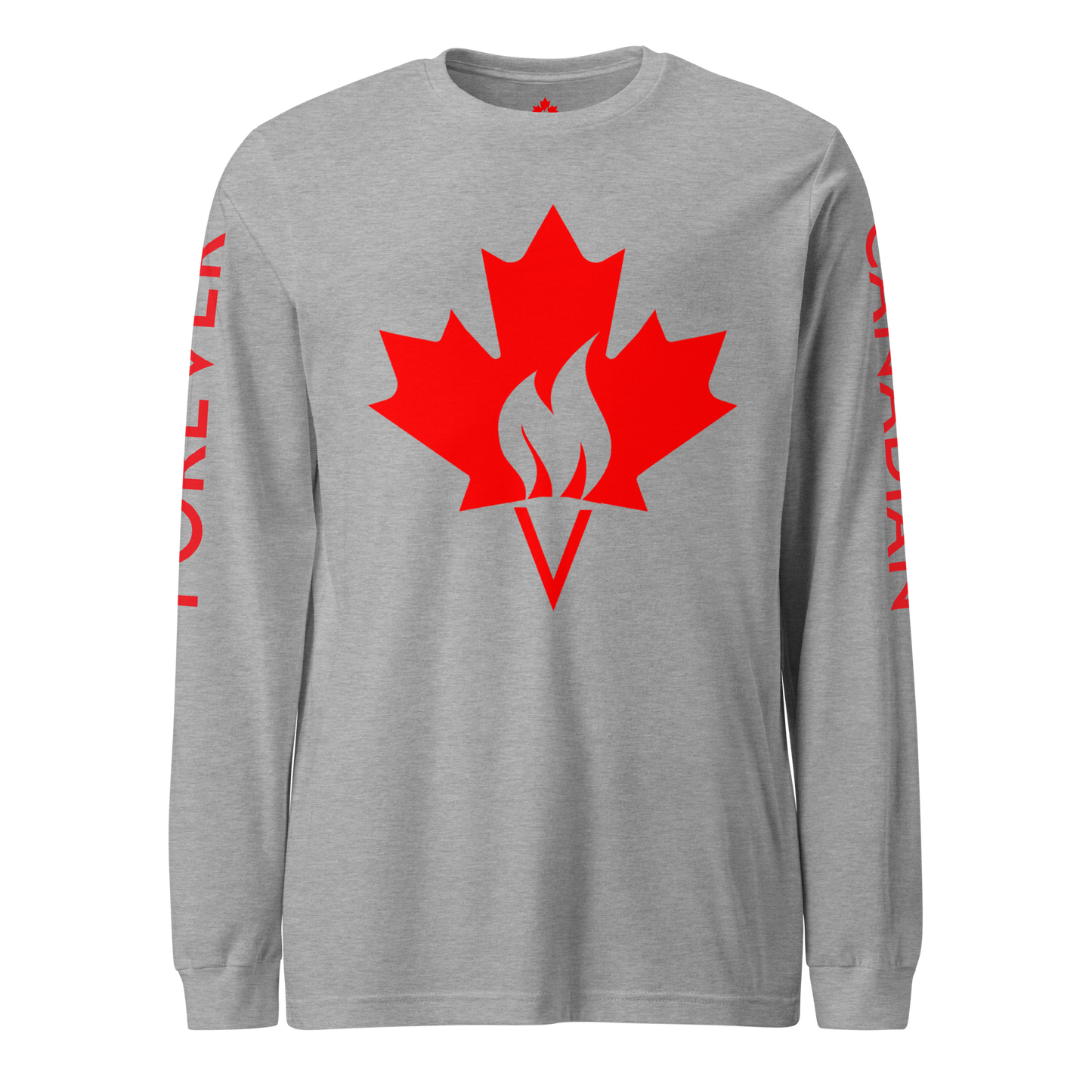 T-shirt à manches longues Forever Canadian Flame
