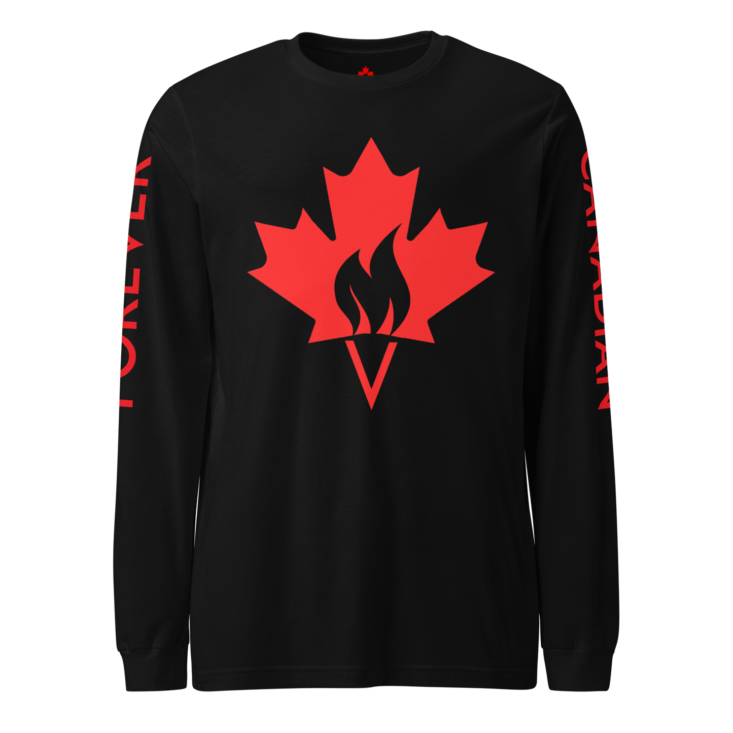 Forever Canadian Flame Long Sleeve Tee