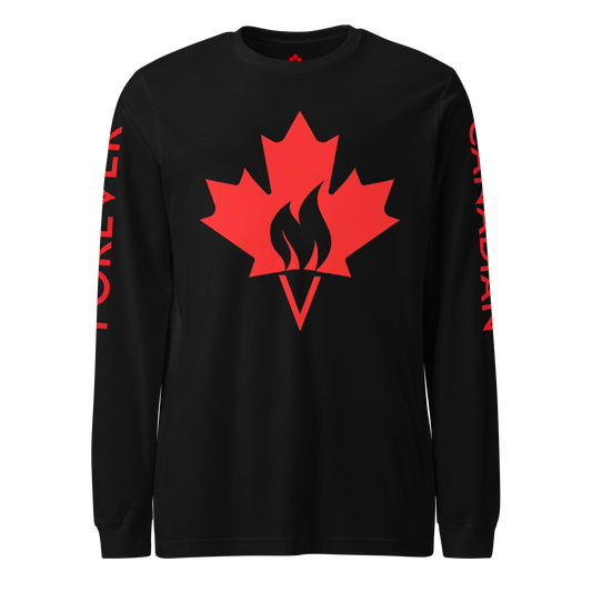 Forever Canadian Flame Long Sleeve Tee
