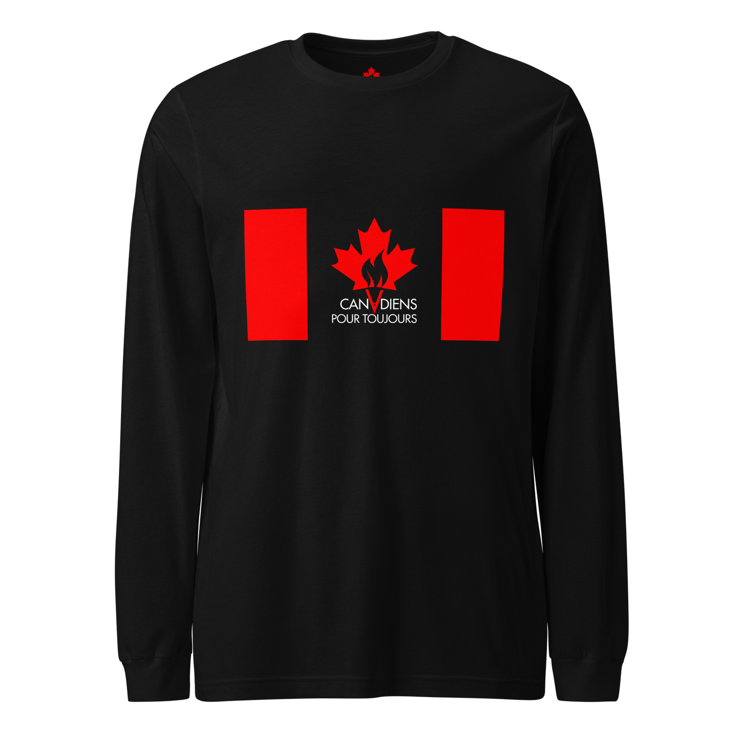 T-shirt Drapeau Classique à Manches Longues