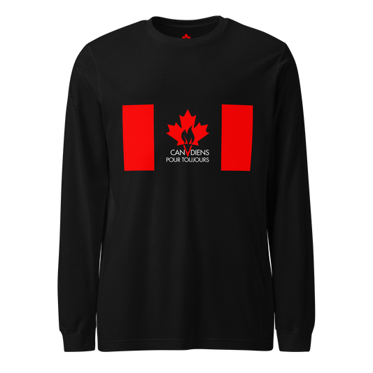 T-shirt Drapeau Classique à Manches Longues