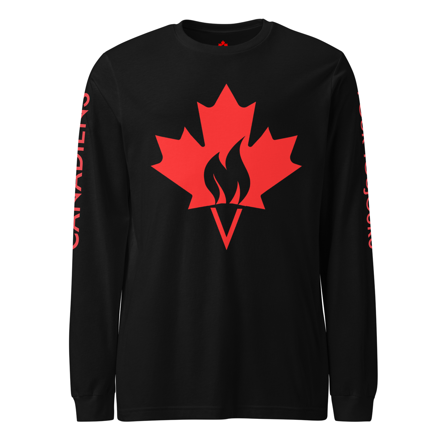 T-shirt Flamme à Manches Longues