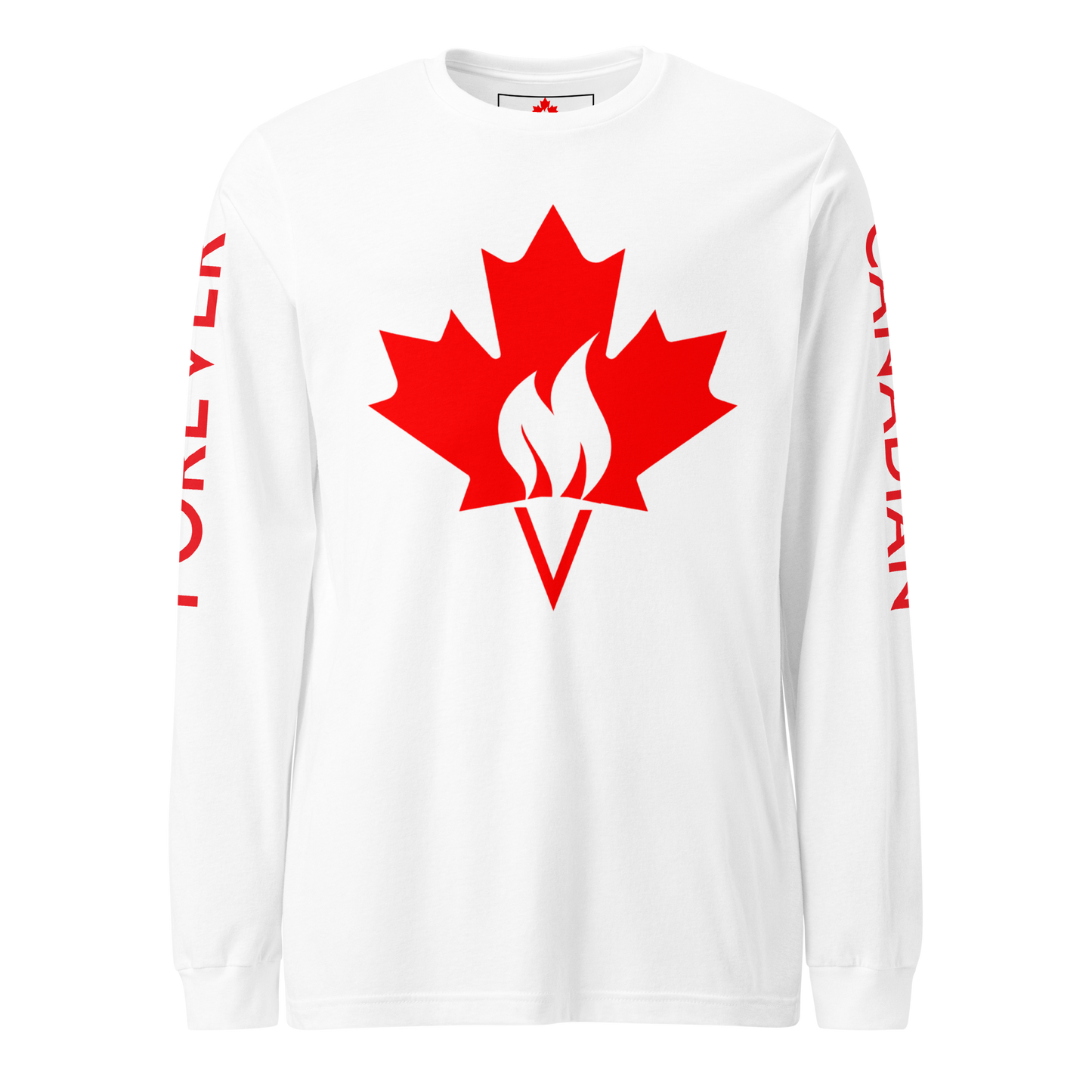Forever Canadian Flame Long Sleeve Tee