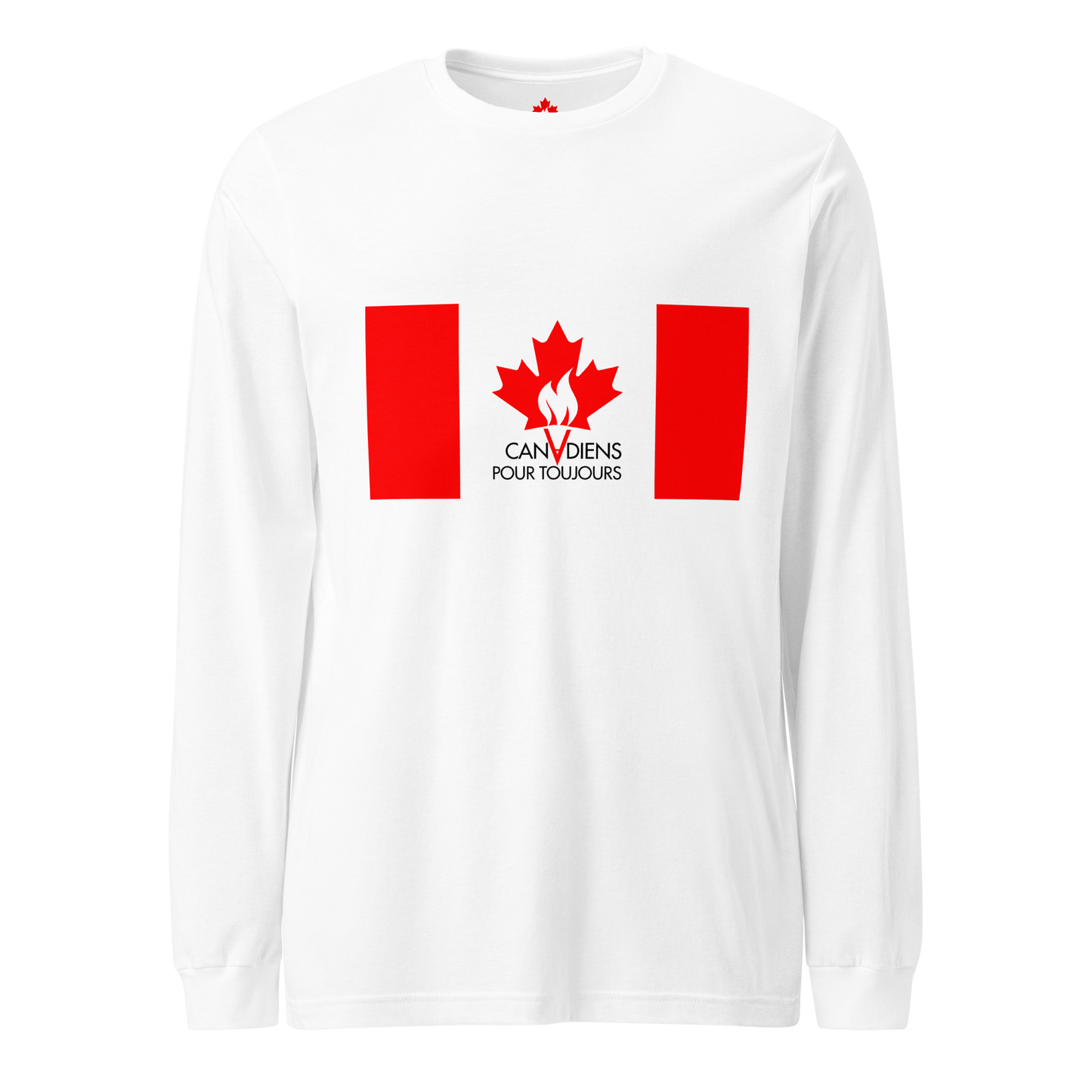 T-shirt Drapeau Classique à Manches Longues