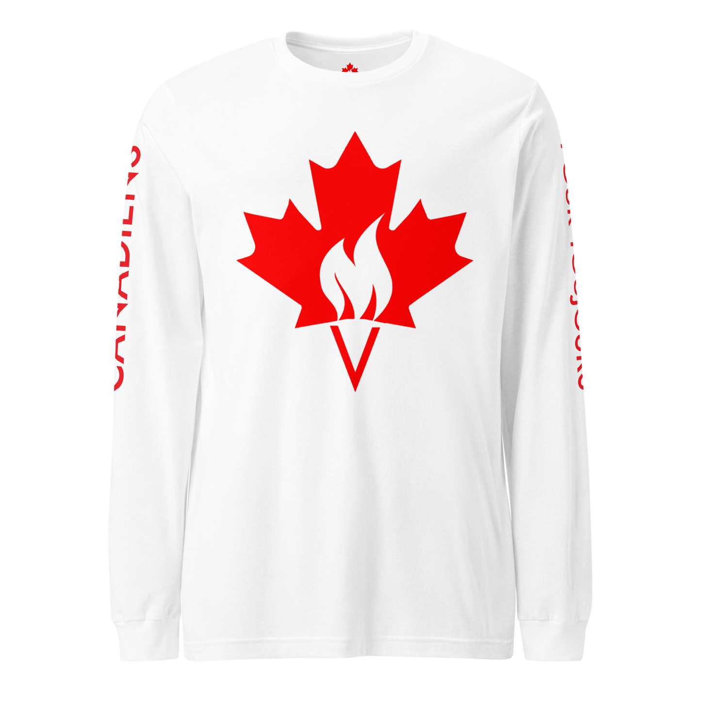 T-shirt Flamme à Manches Longues