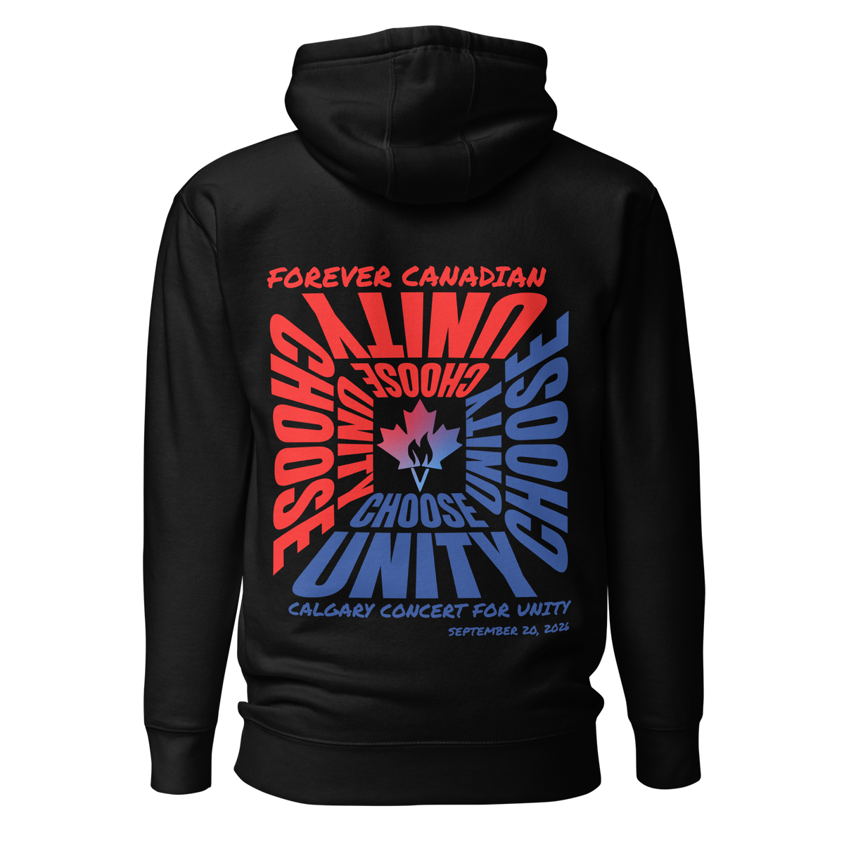 Calgary Concert for Unity Hoodie