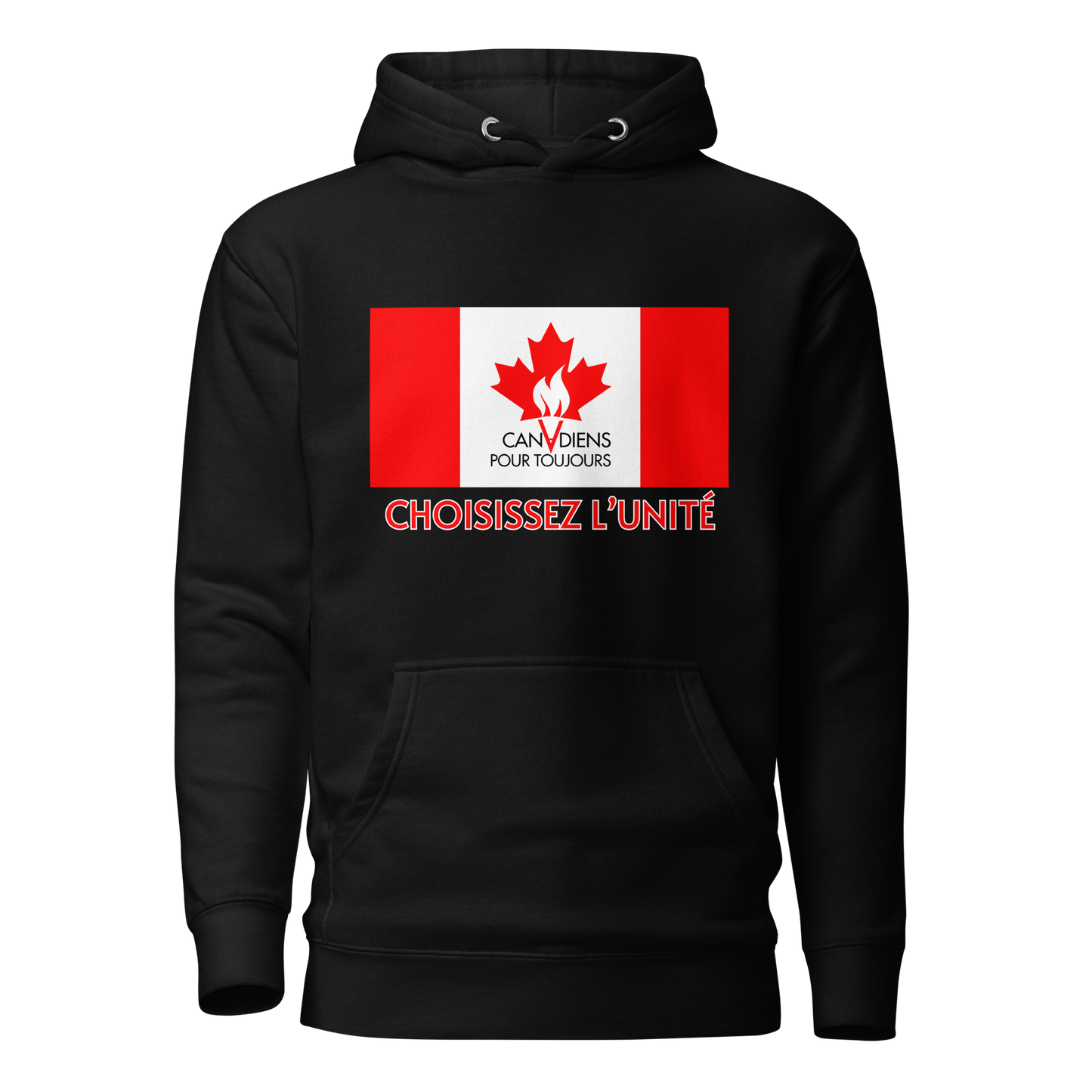 Chandail kangourou Choisissez l'unité – Drapeau