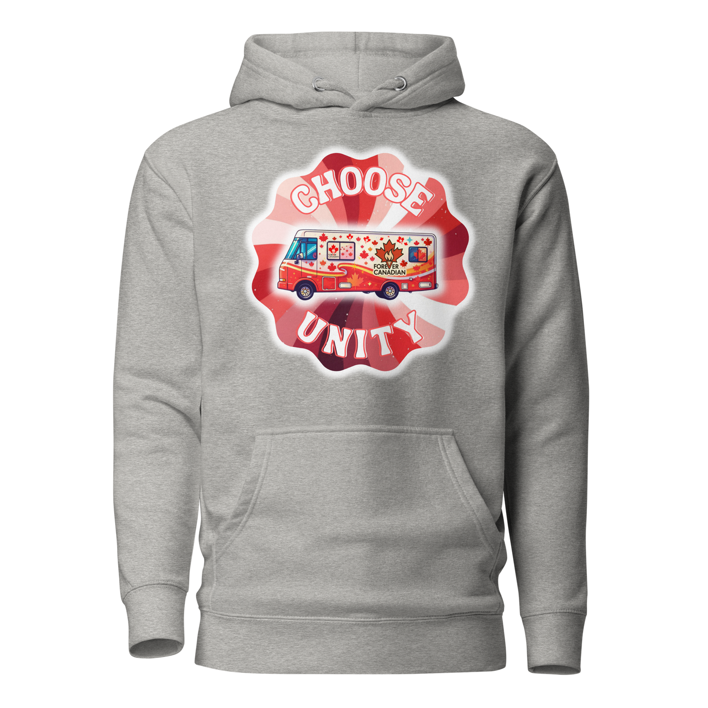 Choose Unity Canada Swirl Hoodie