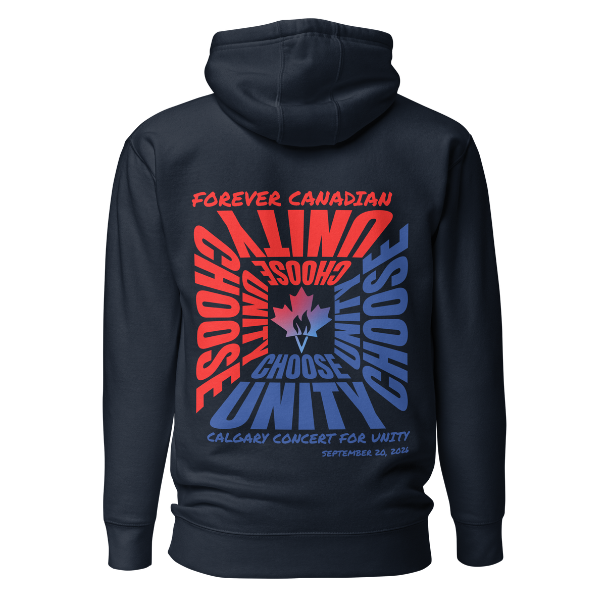 Calgary Concert for Unity Hoodie