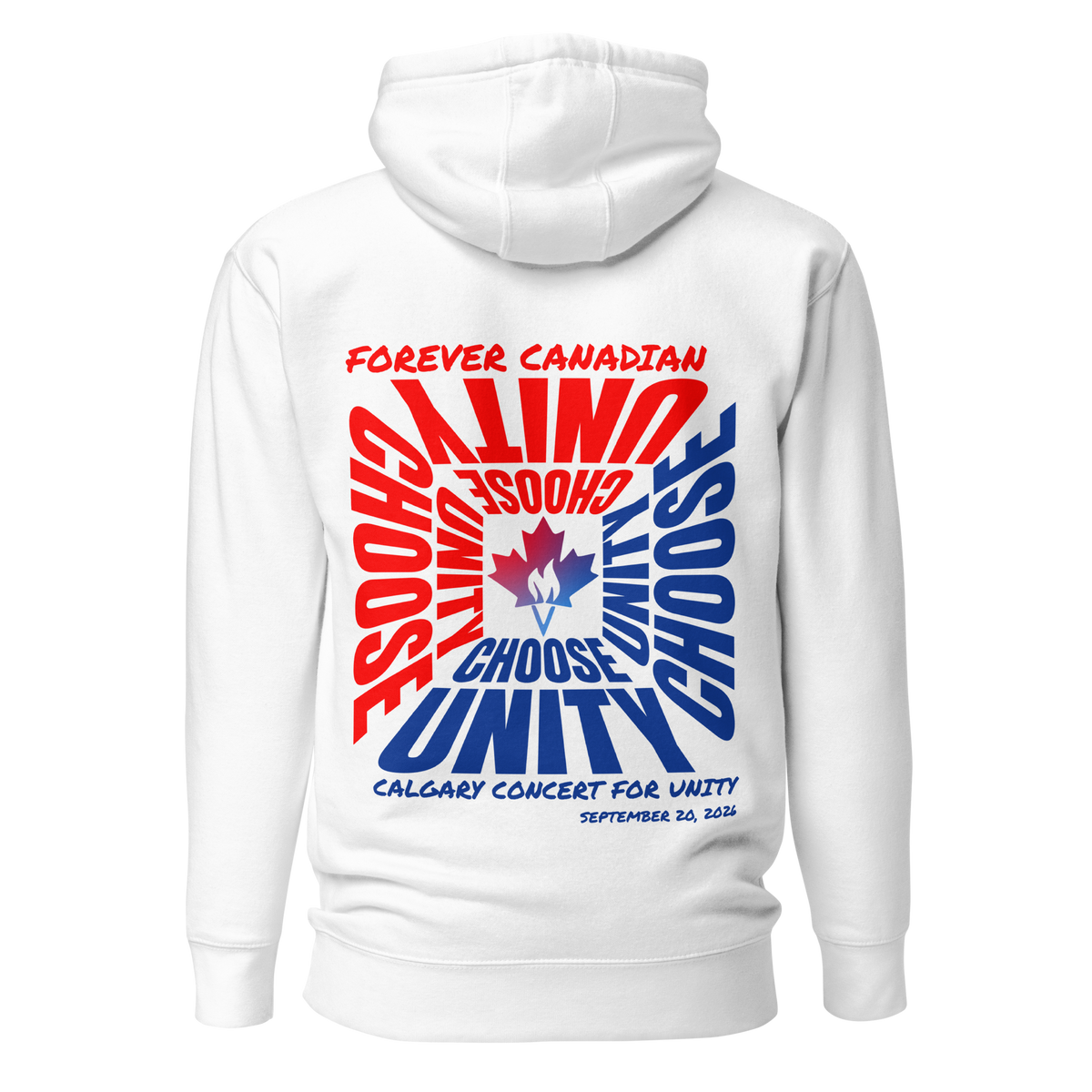 Calgary Concert for Unity Hoodie