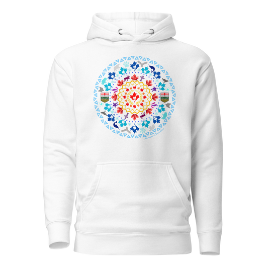 Sweat à capuche Mandala