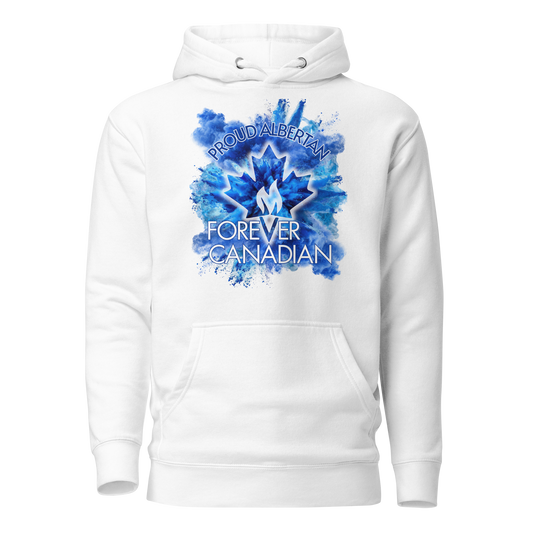 Proud Albertan Burst of Love Hoodie