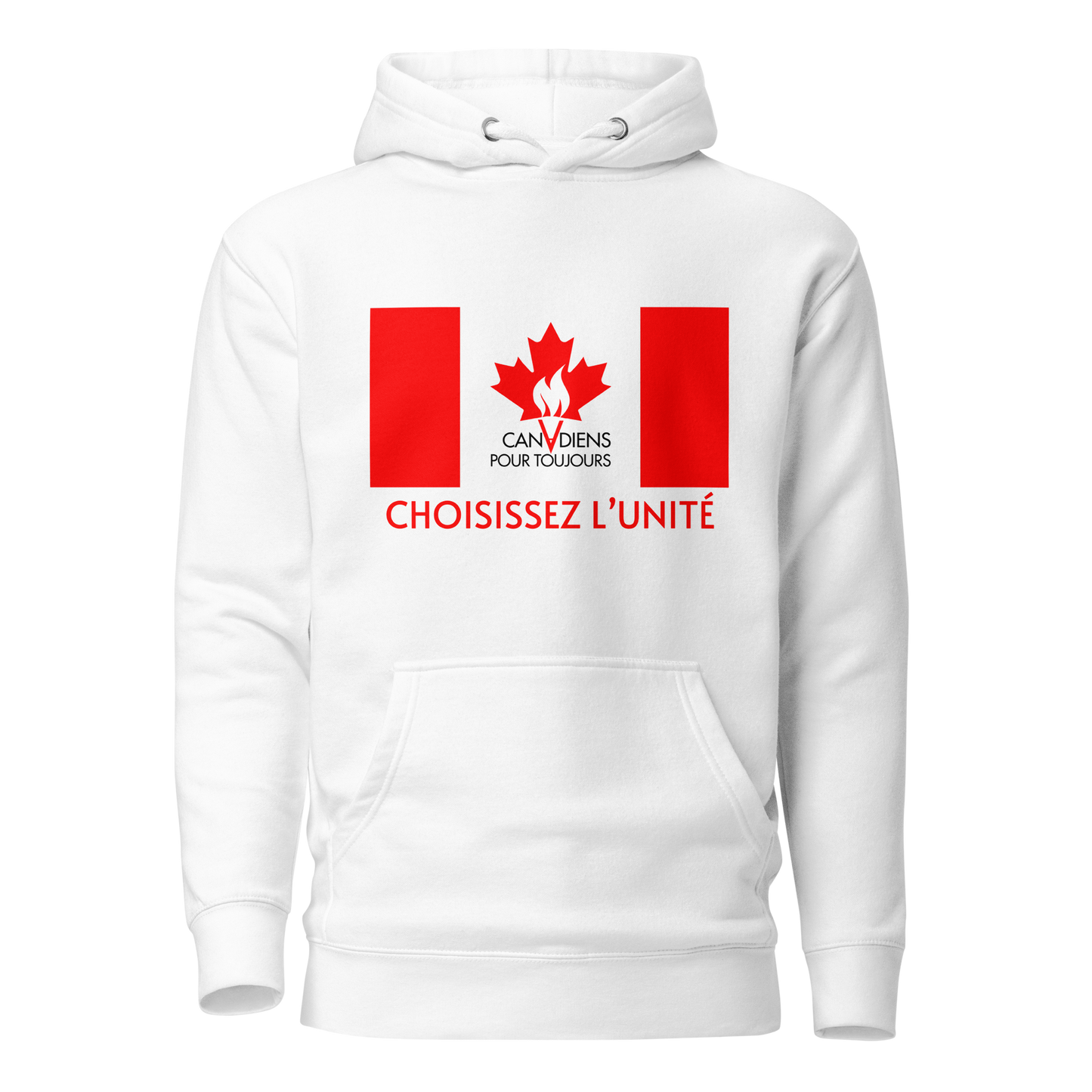 Chandail kangourou Choisissez l'unité – Drapeau
