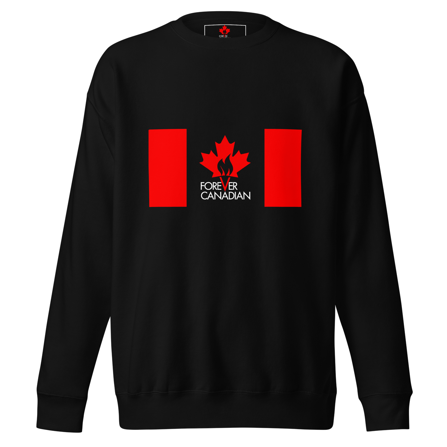 Classic Flag Crewneck Sweatshirt