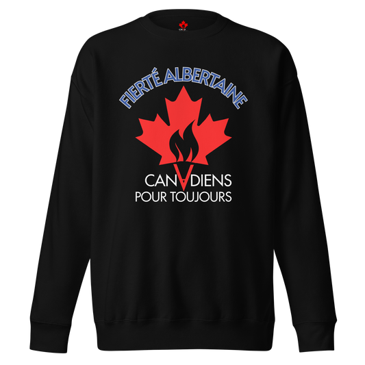 Chandail en Coton Ouaté Fierté Albertaine