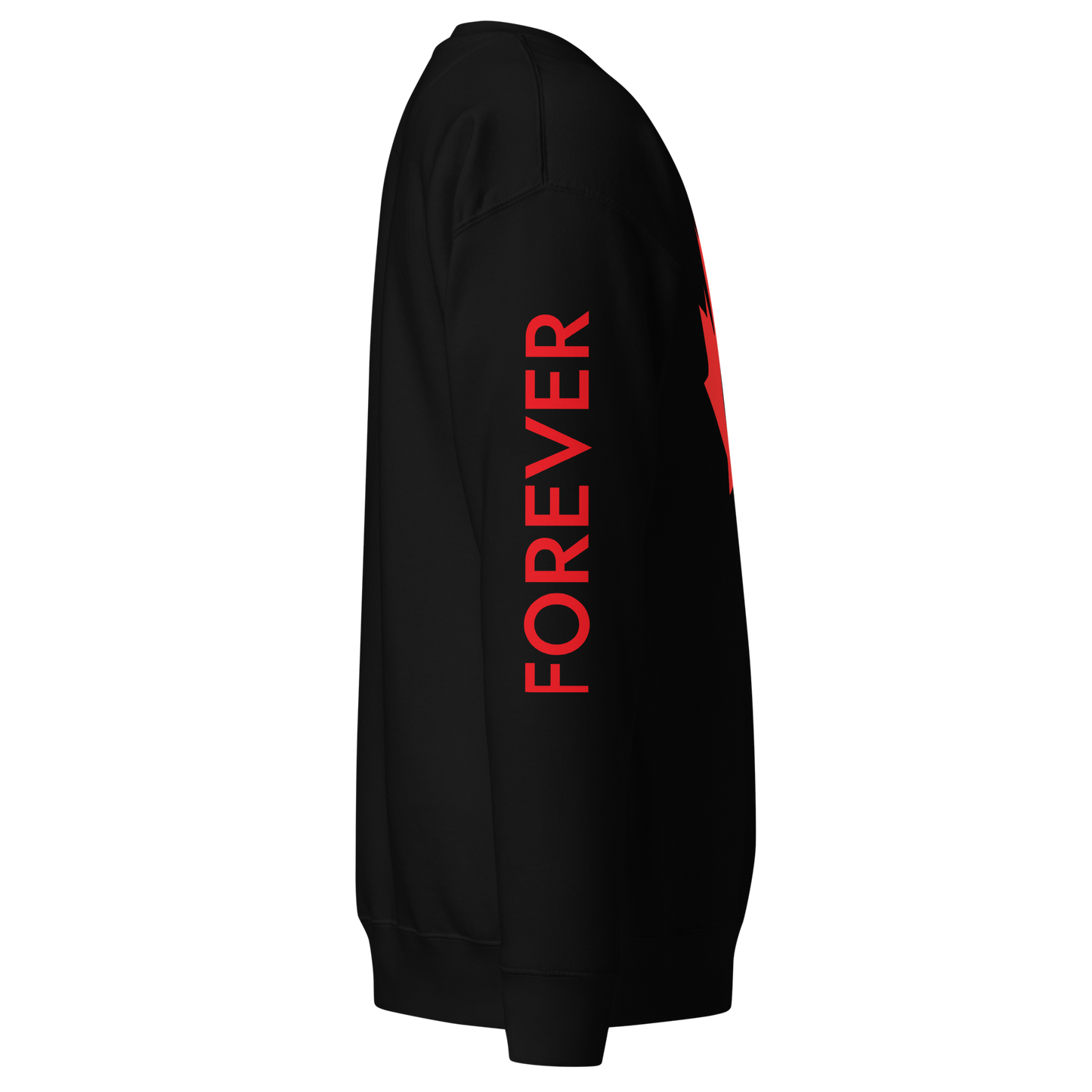 Forever Canadian Flame Crewneck Sweatshirt