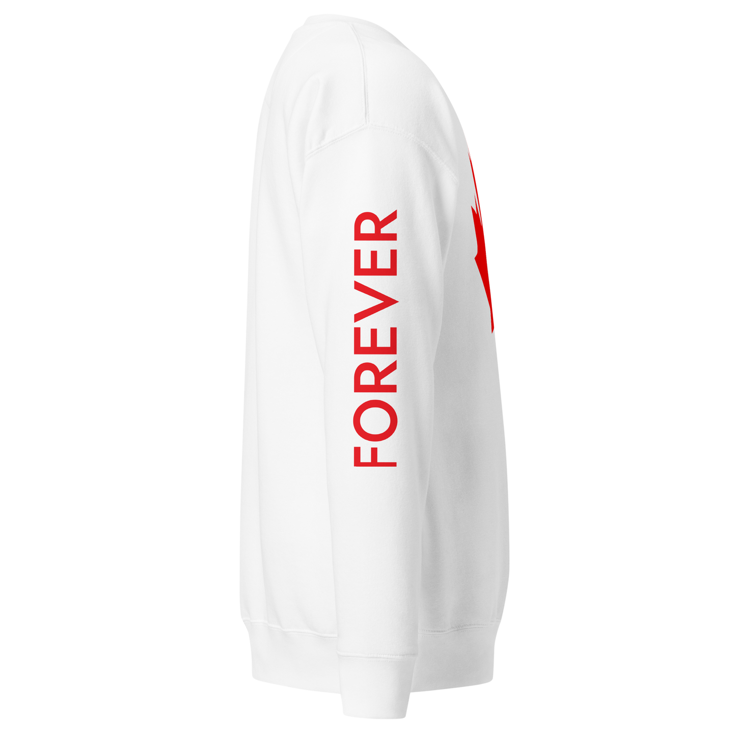 Forever Canadian Flame Crewneck Sweatshirt