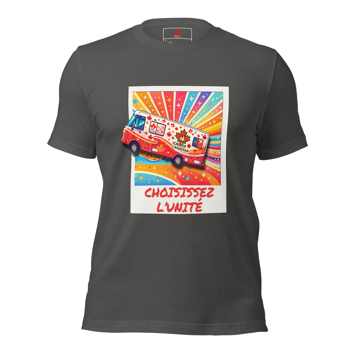 T-shirt Choisissez l'unité – Polaroïd