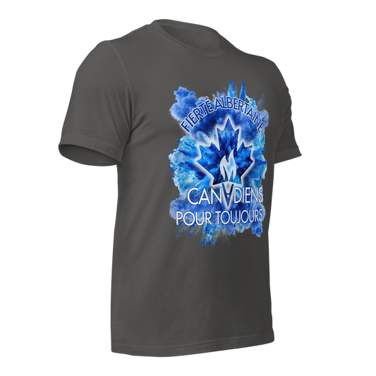 T-shirt Éclat d'amour – Fierté Albertaine