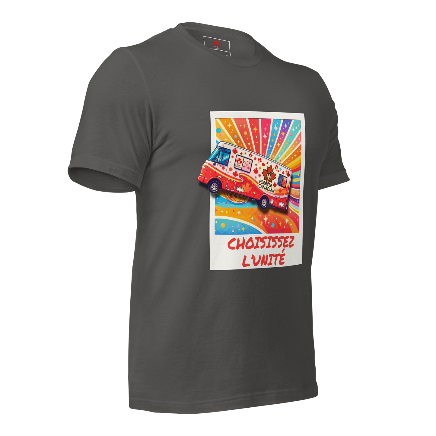 T-shirt Choisissez l'unité – Polaroïd