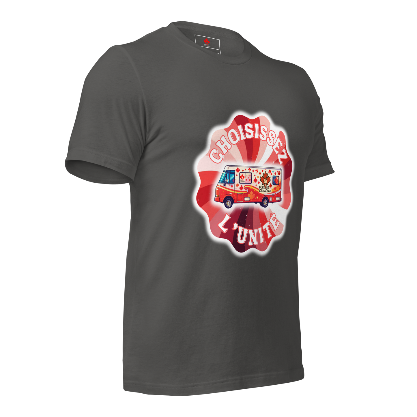 T-shirt Choisissez l'unité – Tourbillon Canadien