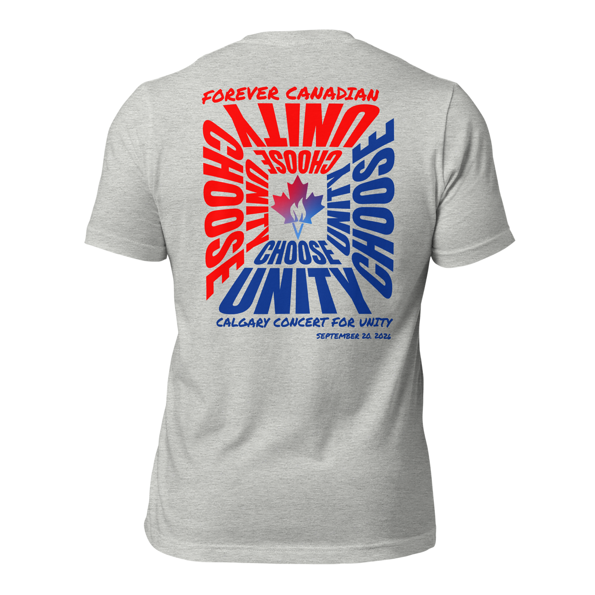Calgary Concert for Unity Tee