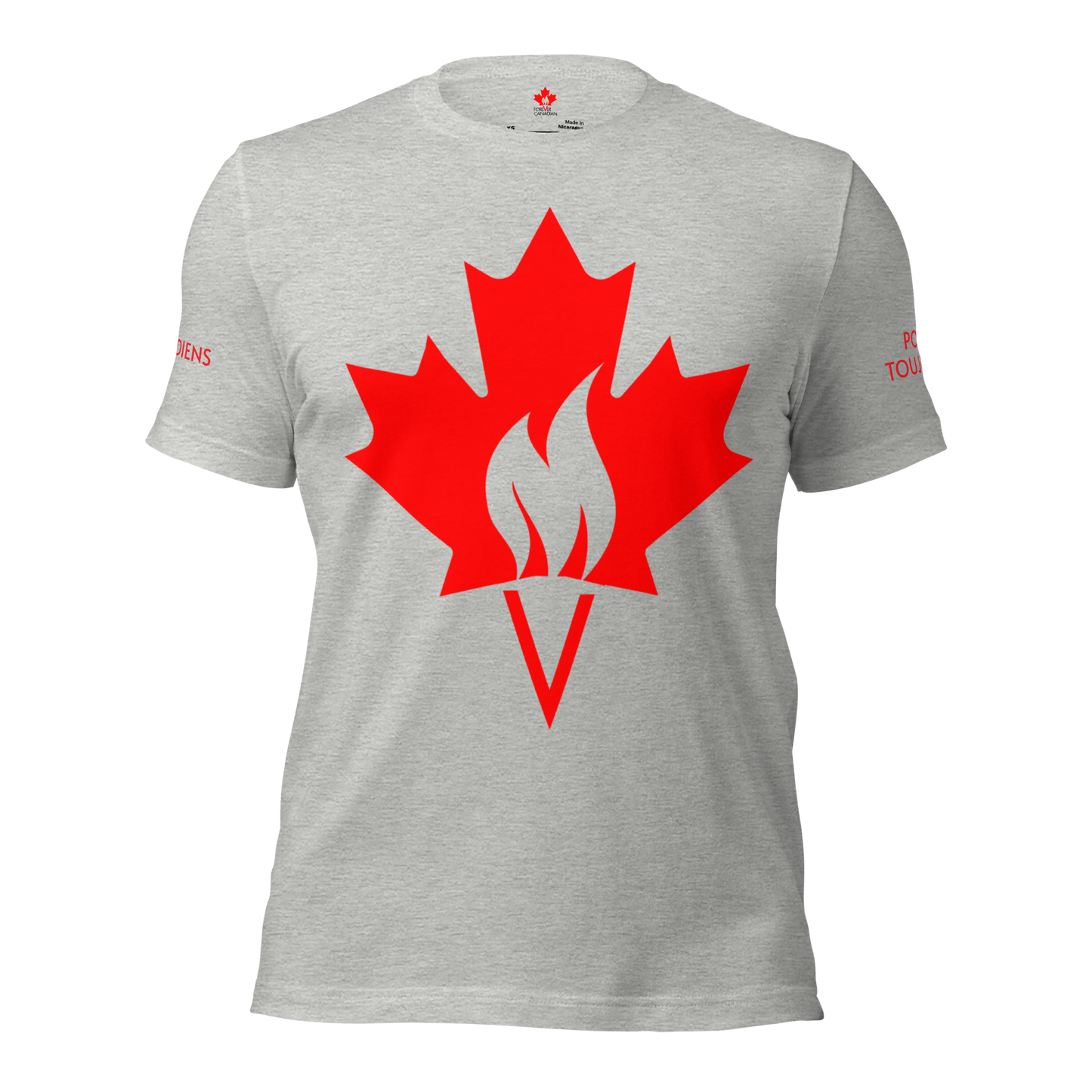 T-shirt Flamme