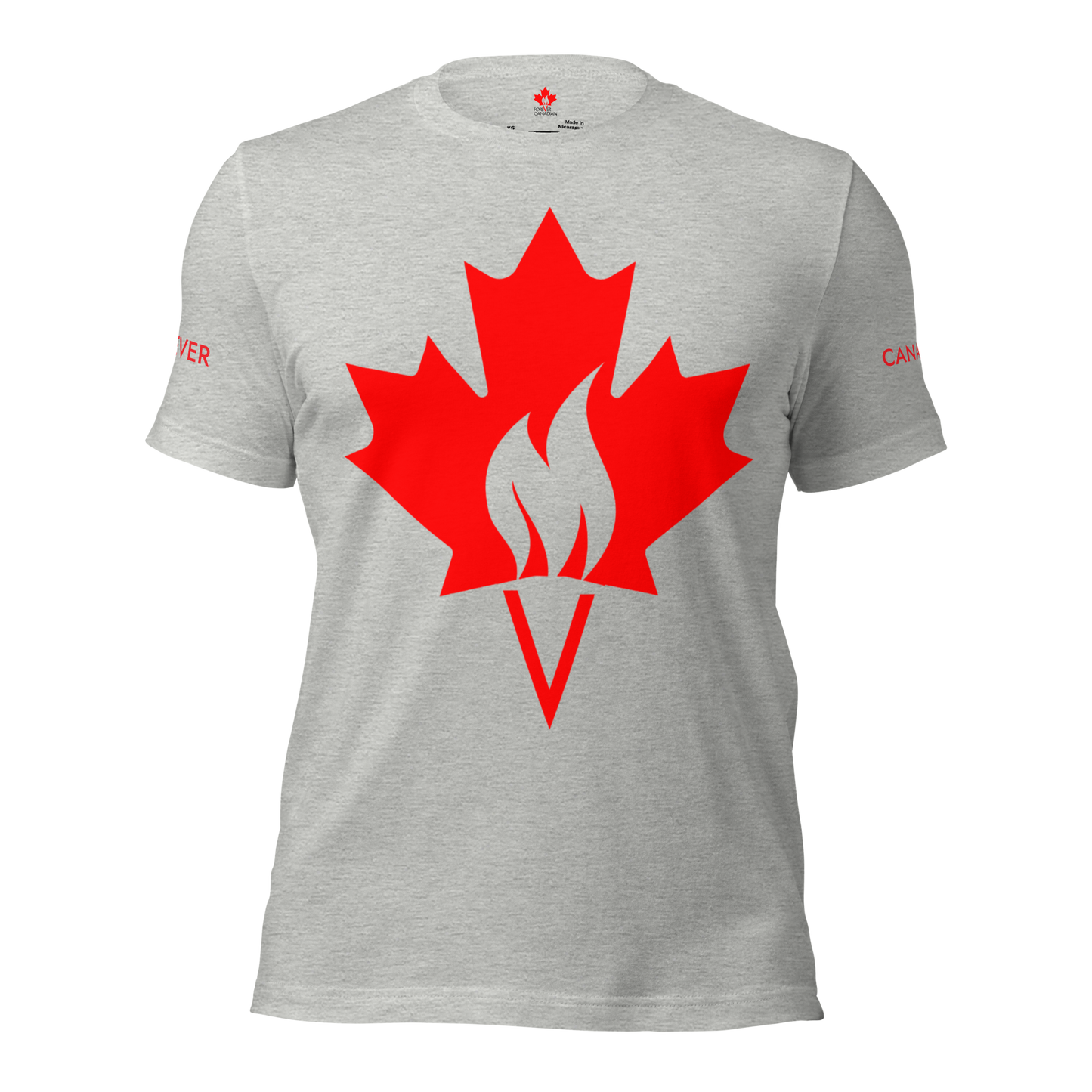 T-shirt Forever Canadian Flame