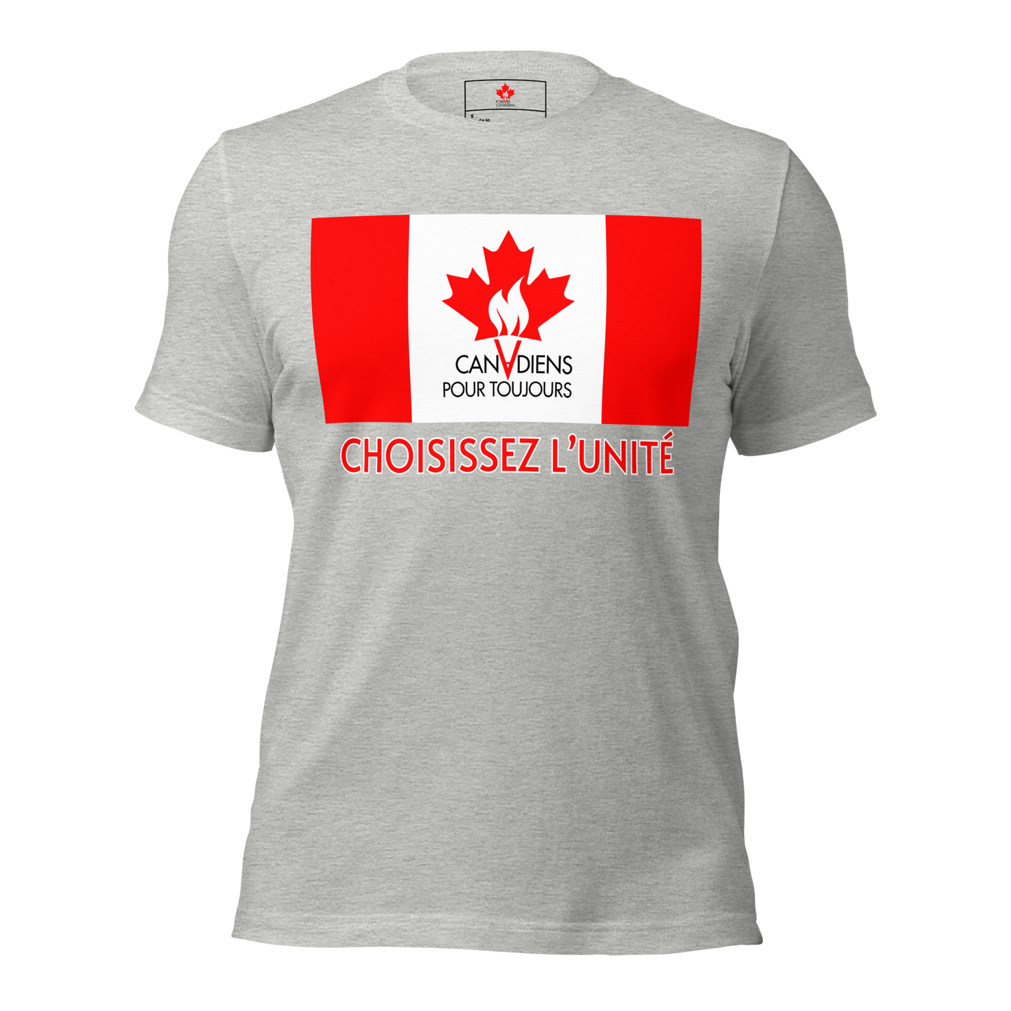 T-shirt Choisissez l'unité – Drapeau