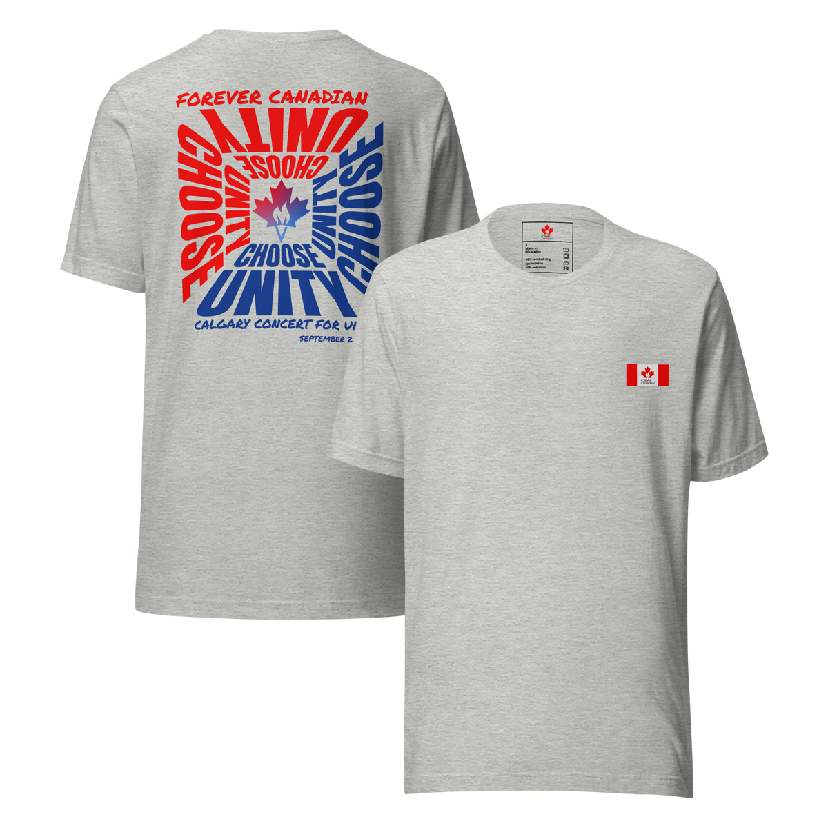 Calgary Concert for Unity Tee