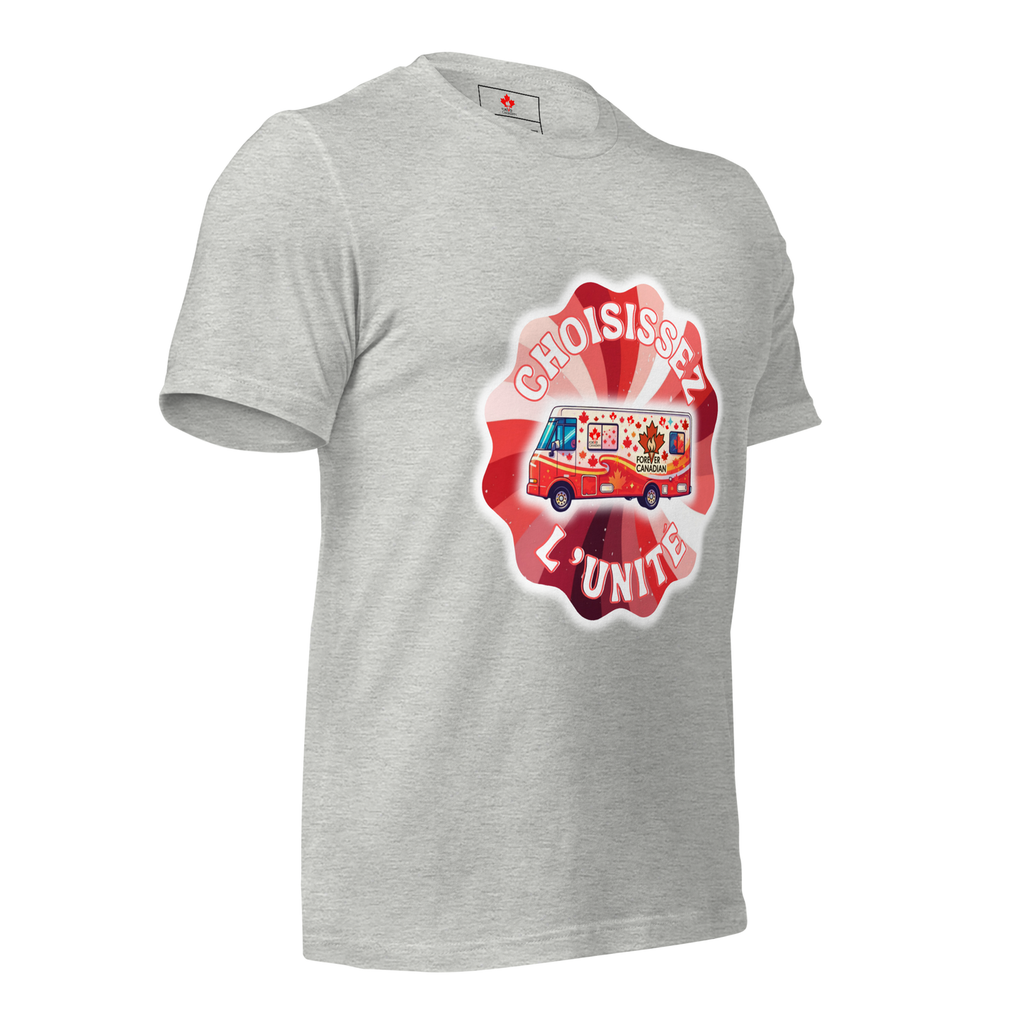 T-shirt Choisissez l'unité – Tourbillon Canadien