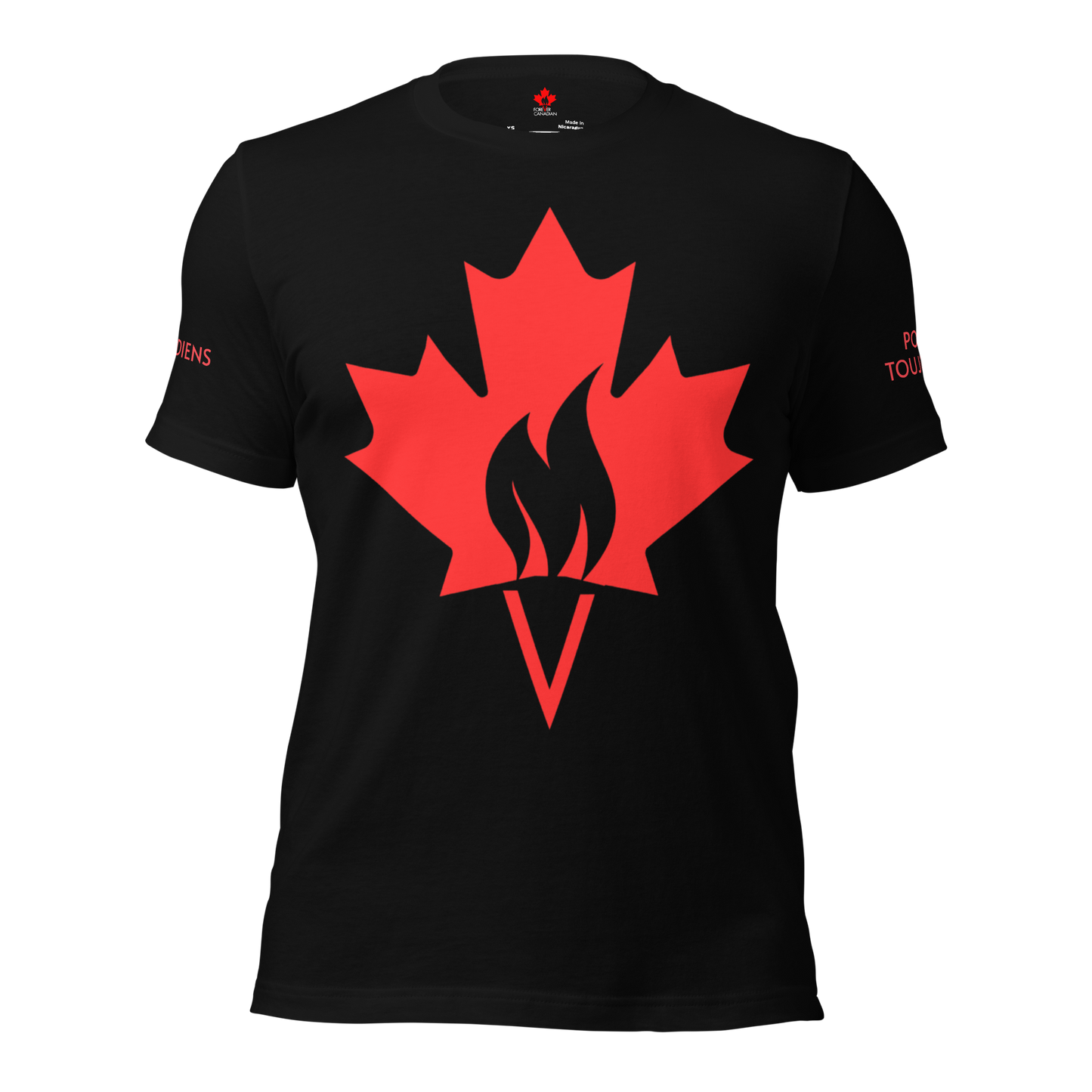 T-shirt Flamme