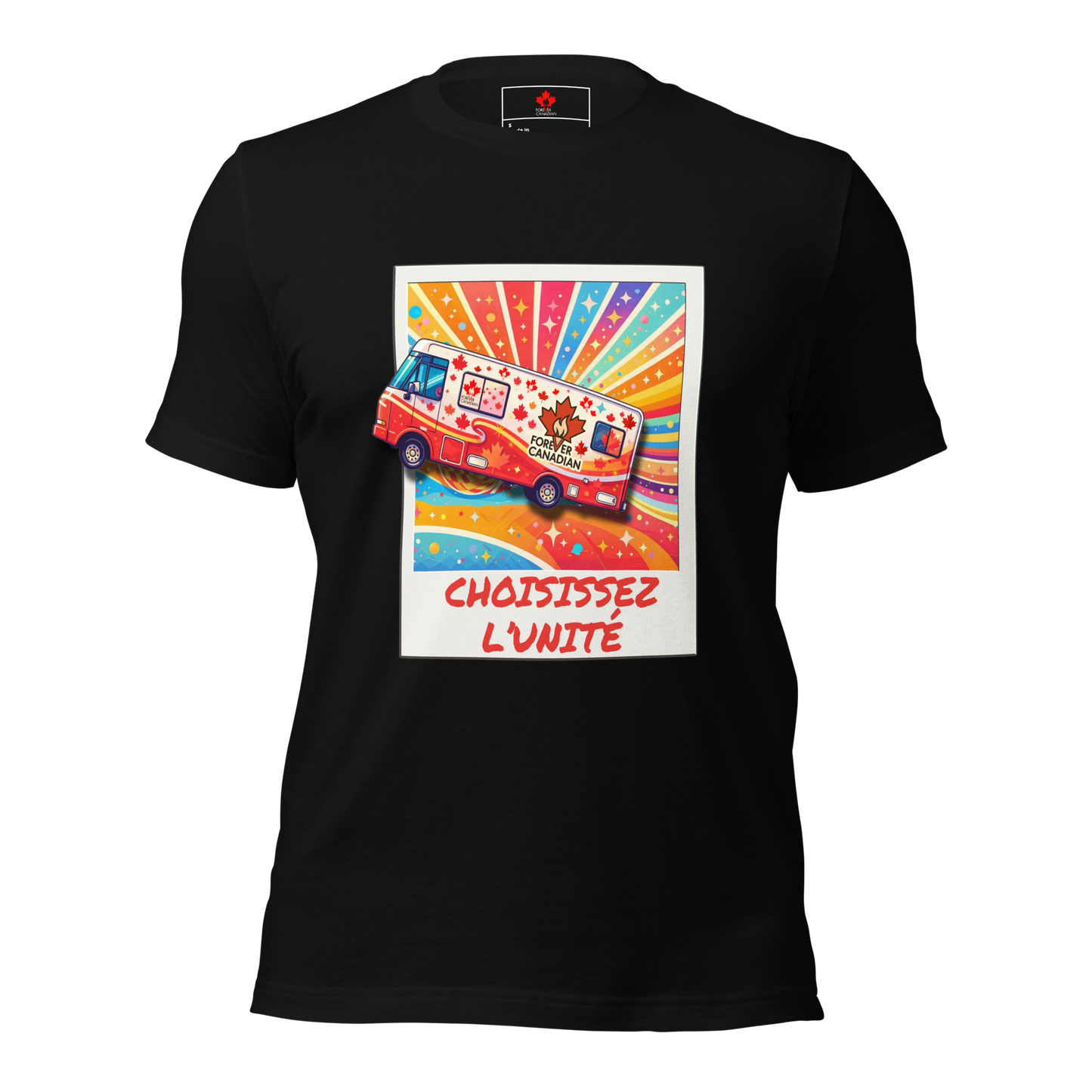 T-shirt Choisissez l'unité – Polaroïd