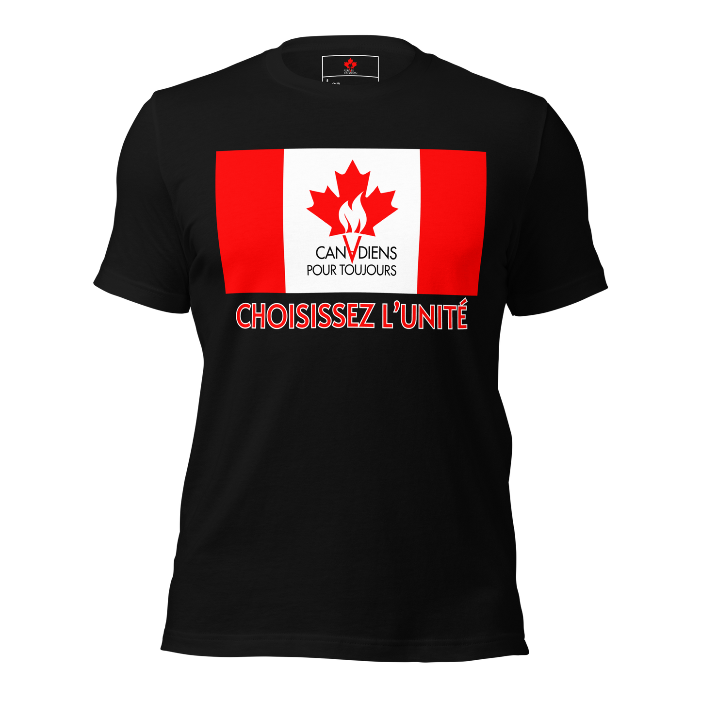 T-shirt Choisissez l'unité – Drapeau