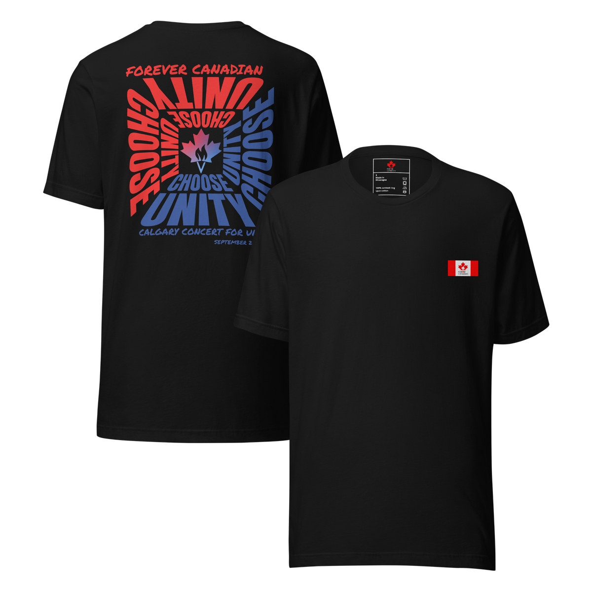 Calgary Concert for Unity Tee