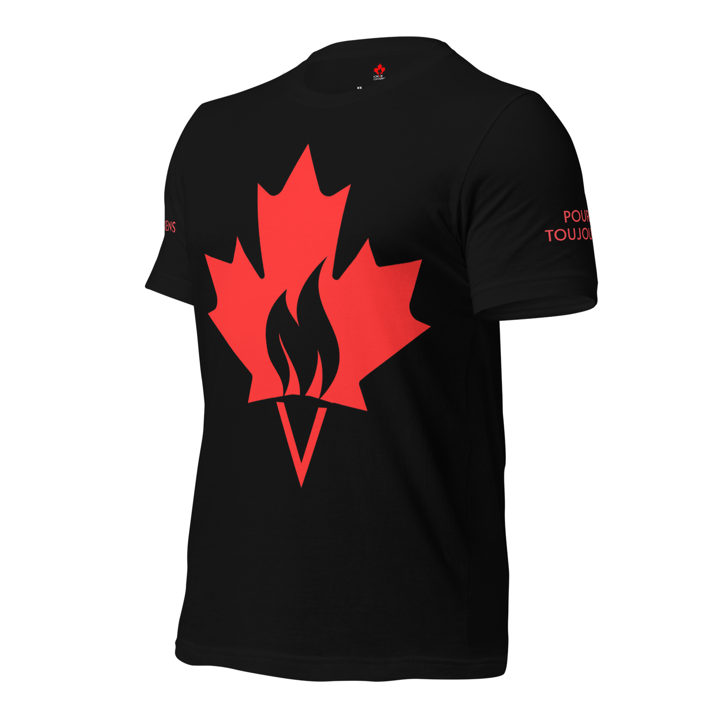 T-shirt Flamme
