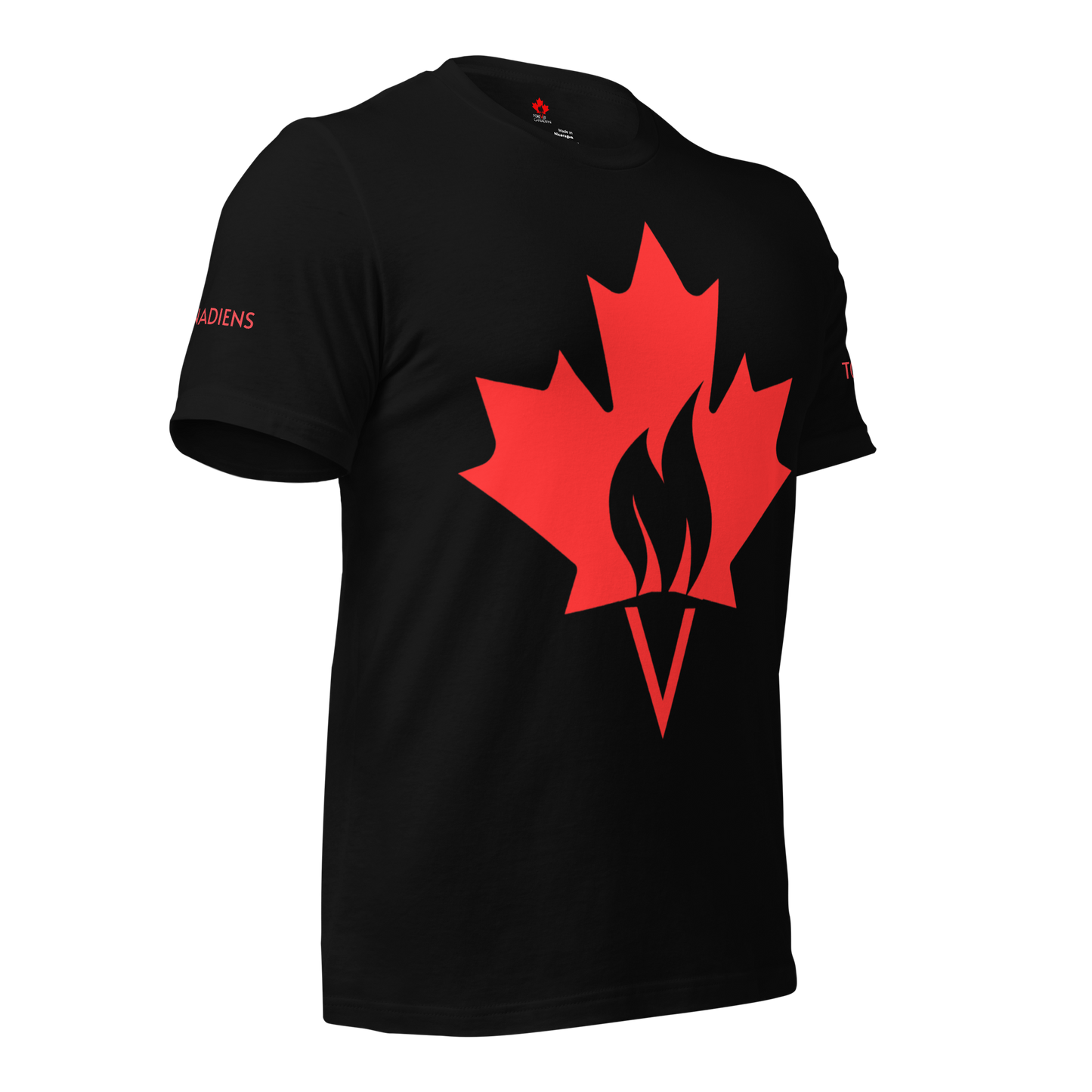 T-shirt Flamme