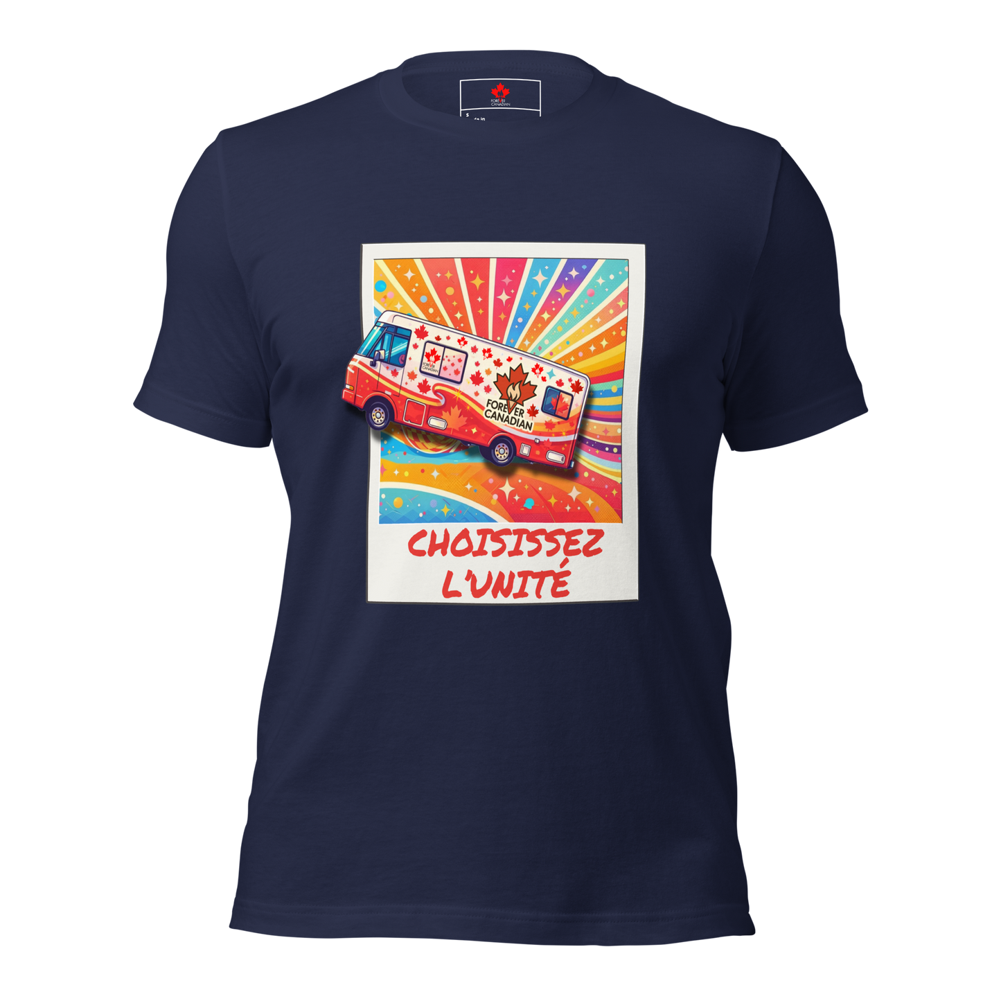 T-shirt Choisissez l'unité – Polaroïd